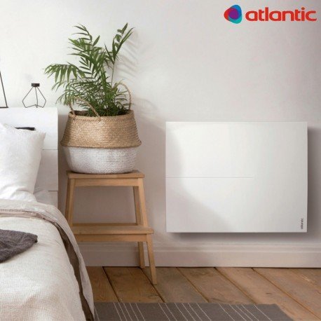 RADIATEUR CHALEUR DOUCE ATLANTIC - SOKIO DIGITAL HORIZONTAL BLANC