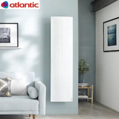 RADIATEUR CHALEUR DOUCE SOKIO DIGITAL VERTICAL BLANC - ATLANTIC