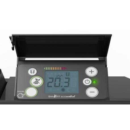 RADIATEUR FONTE NOIROT - BELLAGIO SMART ECOCONTROL 2000W HORIZONTAL GRIS ANTHRACITE N1687SEHS