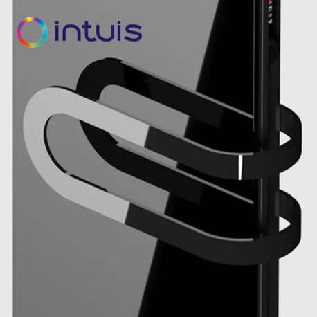BARRE DE SÉCHAGE CAMPAVER BAINS NOIR MAT - INTUIS SIGNATURE K090042